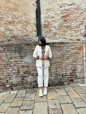 Giacca Lunga Velluto Foderata  Over - immagine 5