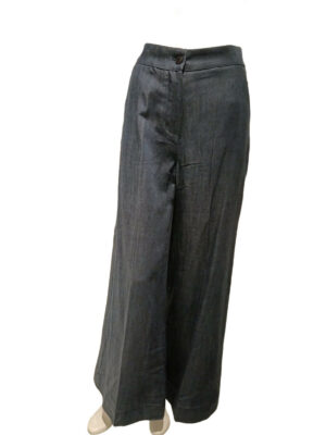 Pantalone tencel Palazzo Melange - immagine 2