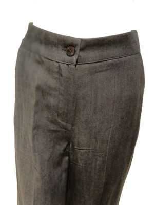 Pantalone tencel Palazzo Melange - immagine 3
