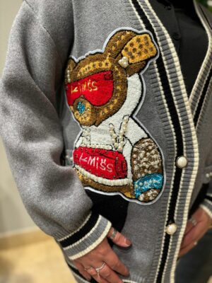 Cardigan College Orsetto - immagine 3