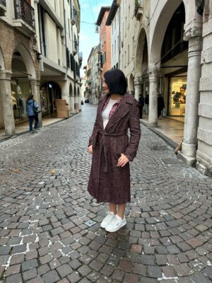 Cappotto Spinato Cintura - immagine 2