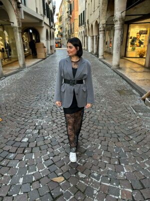 Abito Pizzo minigonna - immagine 2