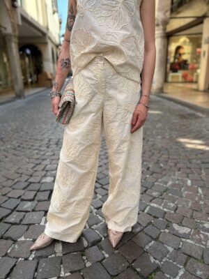 Pantalone ricamo - immagine 2