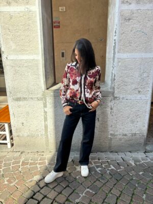 Camicia raso fantasia - immagine 6
