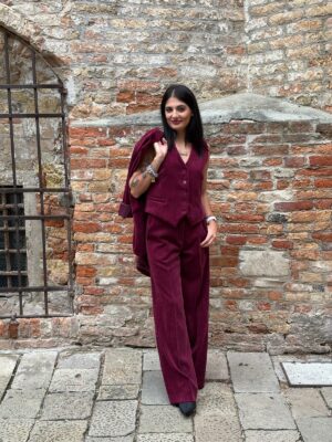 Pantalone velluto Liscio - immagine 7
