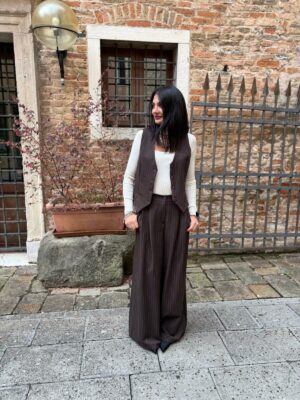 Gilet gessato - immagine 3