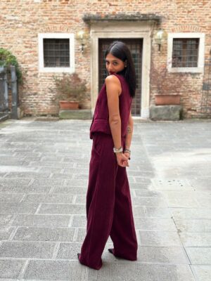 Pantalone velluto Liscio - immagine 6