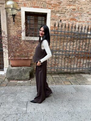 Gilet gessato - immagine 7