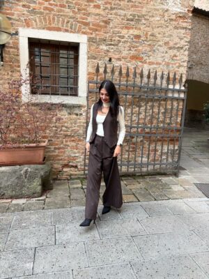 Gilet gessato - immagine 2