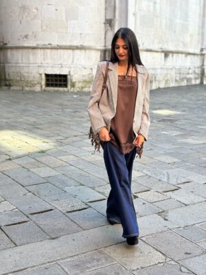 Jeans palazzo blu - immagine 2