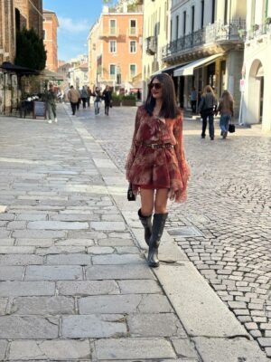 Abito Voile Balze Corto - immagine 3