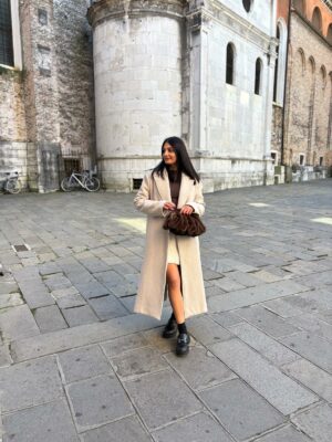 Cappotto m-lana Over bottoni lungo - immagine 4