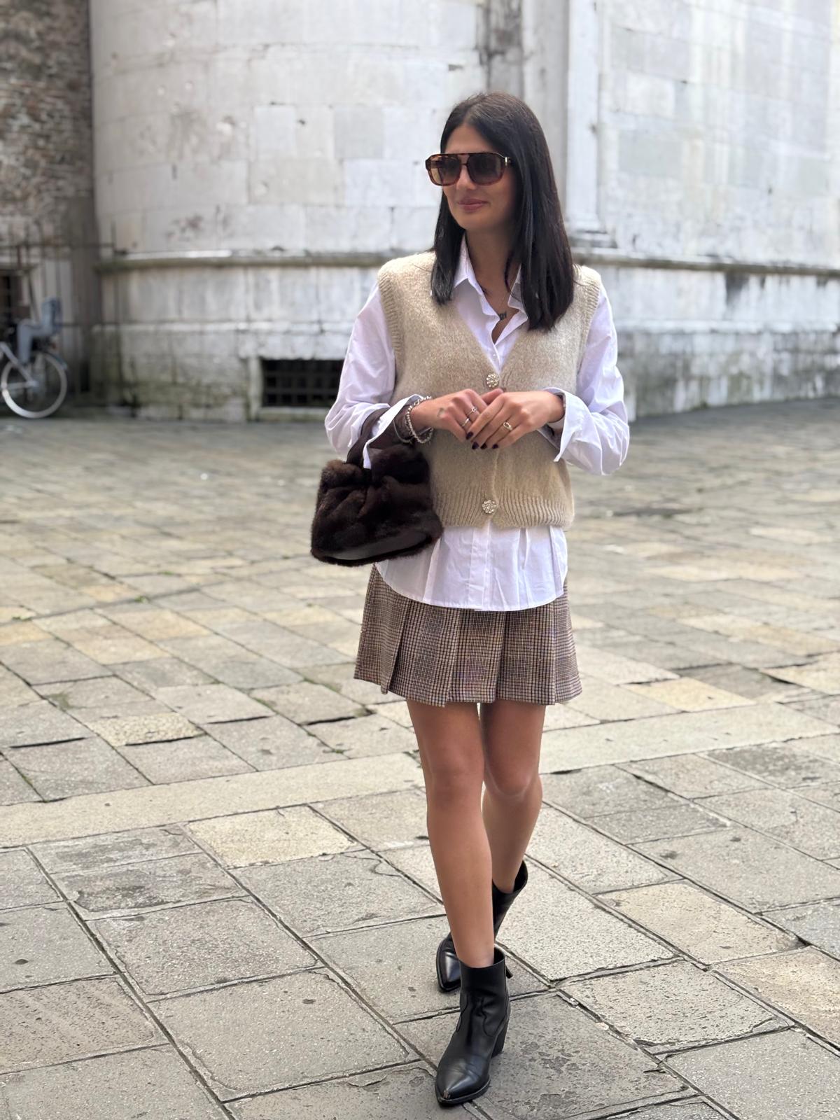 Borsa visone ecopelliccia - immagine 4