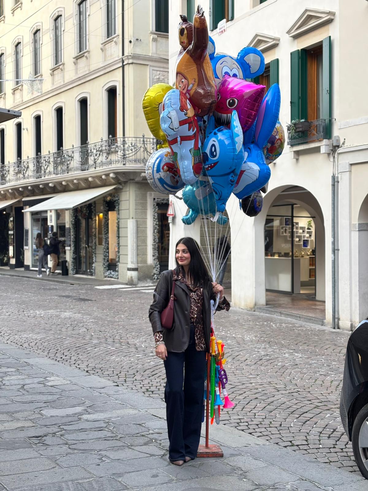 Camicia raso fantasia Animalier - immagine 3