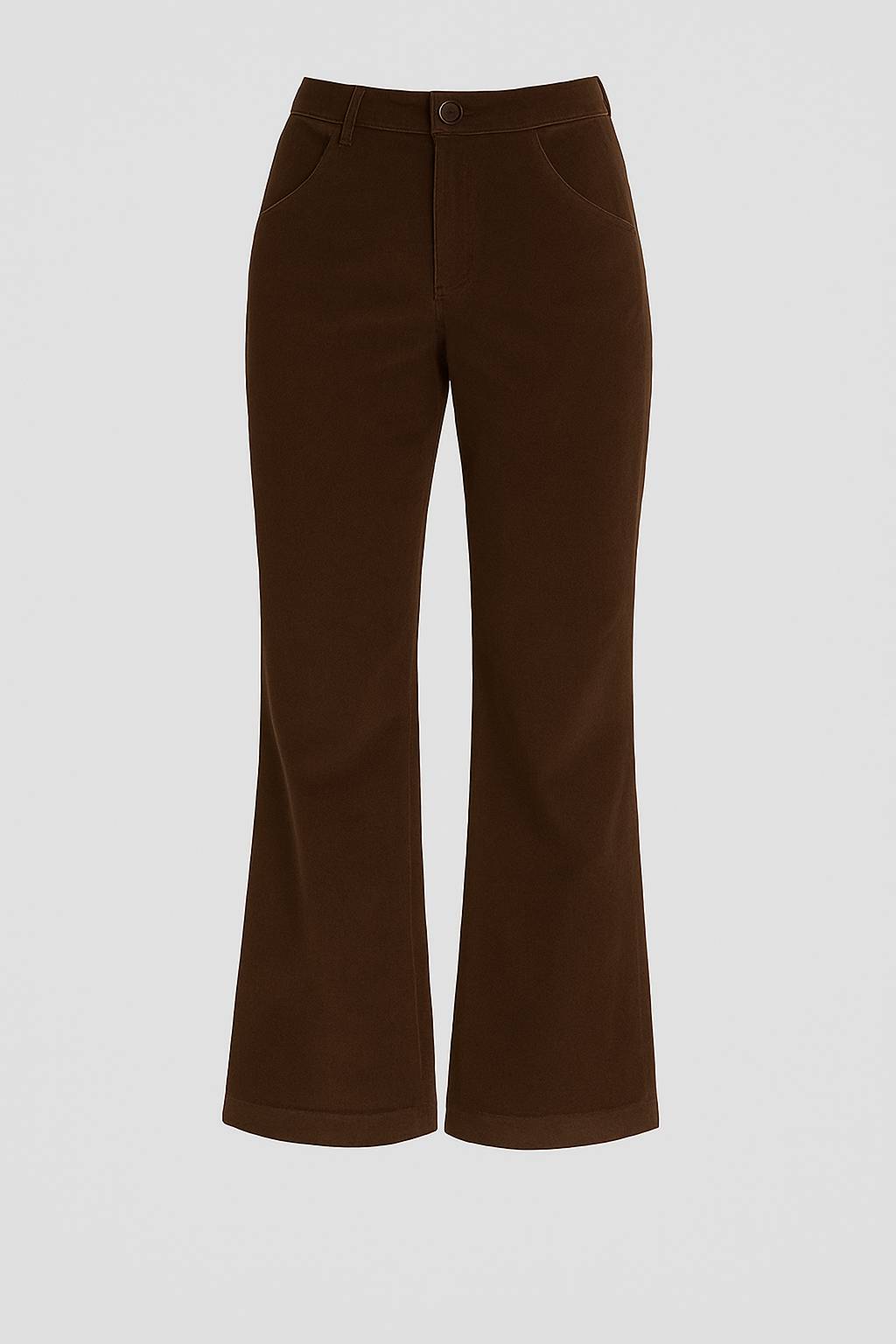 Pantalone velluto palazzo liscio - immagine 6