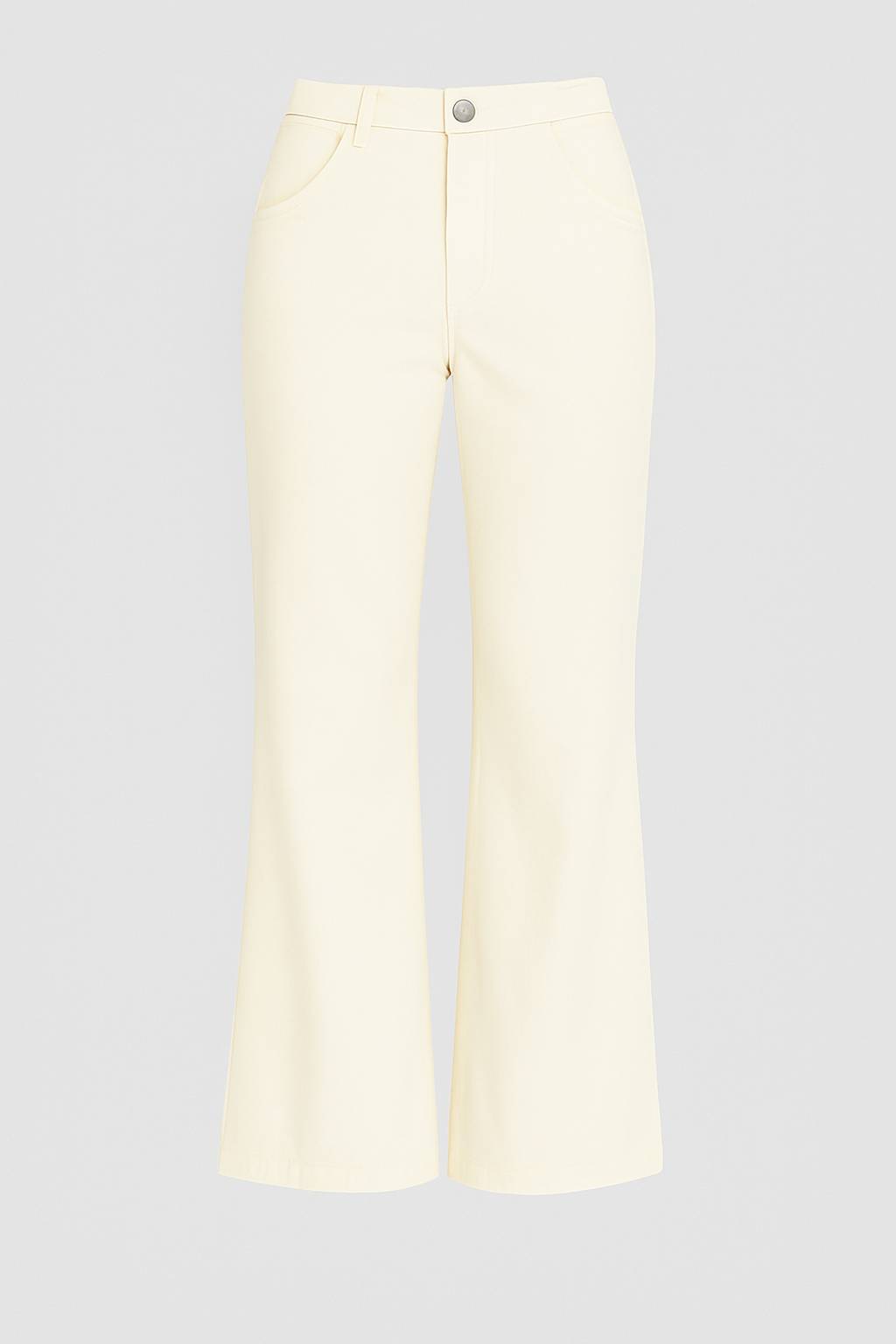 Pantalone velluto palazzo liscio - immagine 5