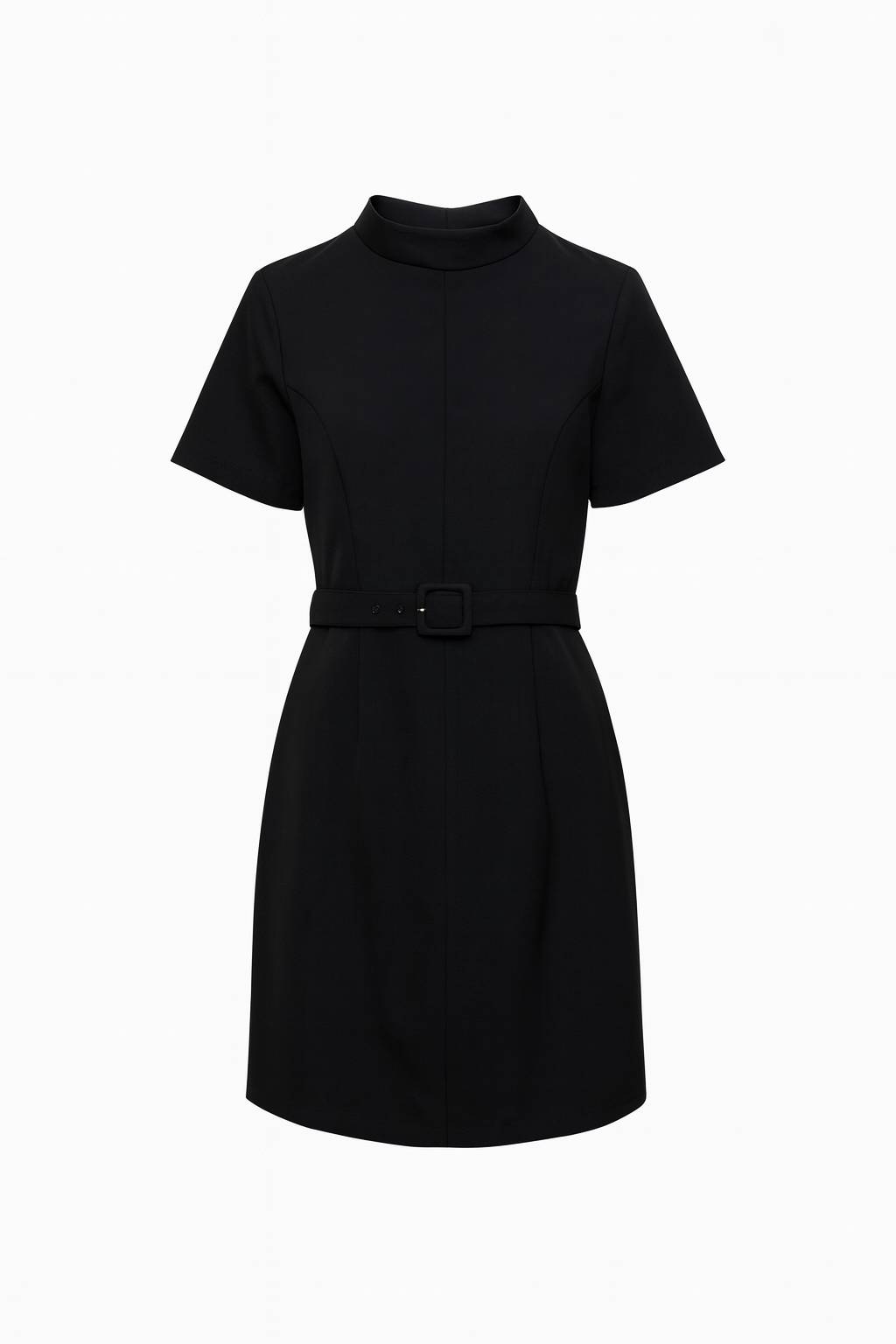 Abito Viscosa mezza manica cintura - immagine 6