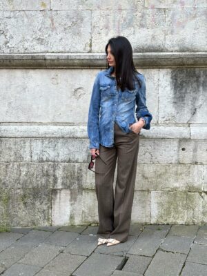 Pantalone Gessato Palazzo