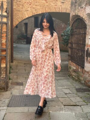 Abito Lungo Fiori