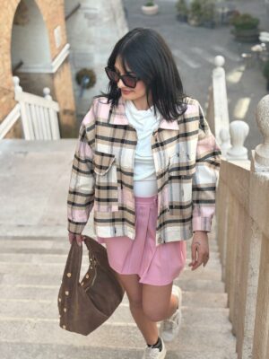 Giacca fantasia quadri