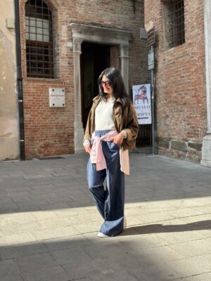 Pantalone palazzzo jeans