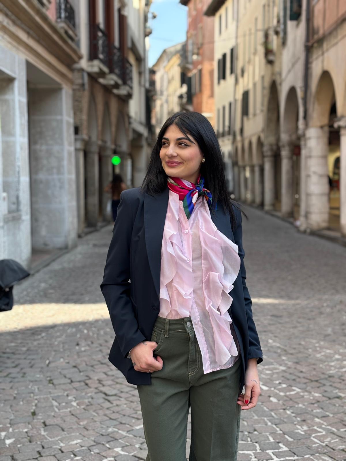 Camicia ruche unito - immagine 3