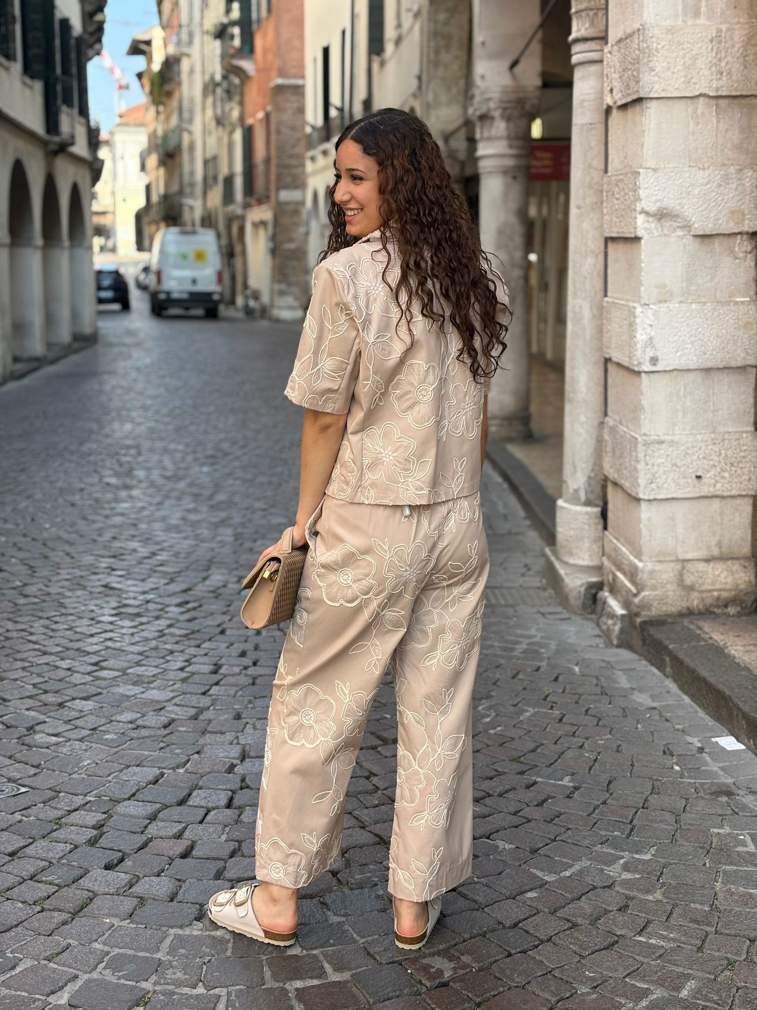Pantalone ricamo Palazzo - immagine 8