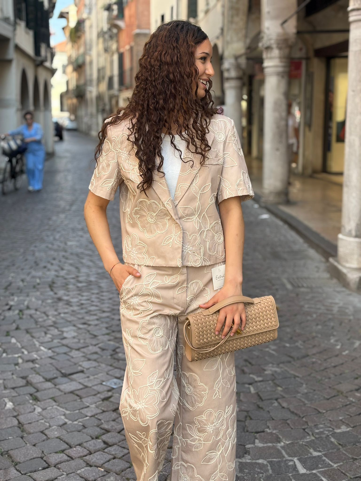 Pantalone ricamo Palazzo - immagine 9