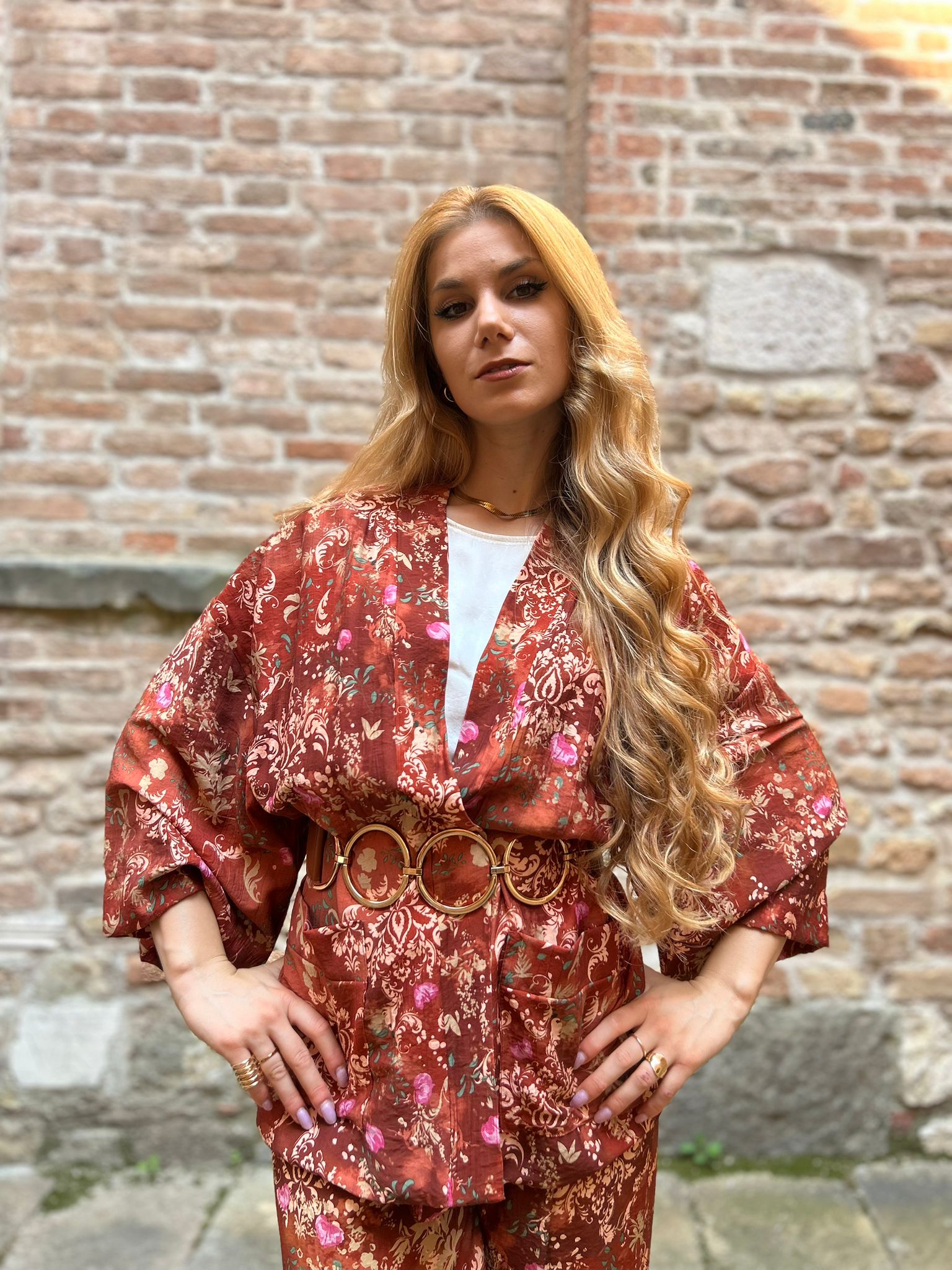 Kimono Raso Viscosa